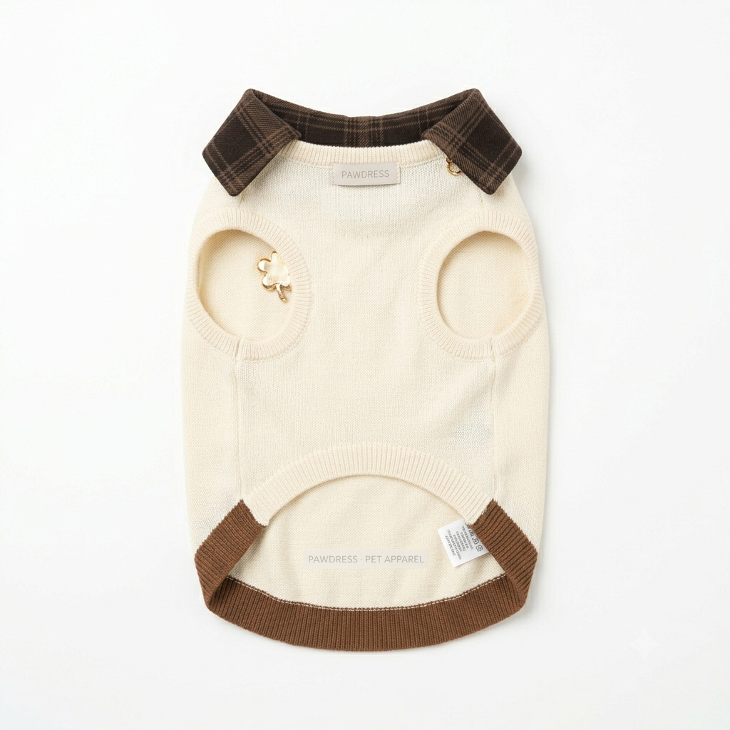 PawDress Yacht Club Knit Vest