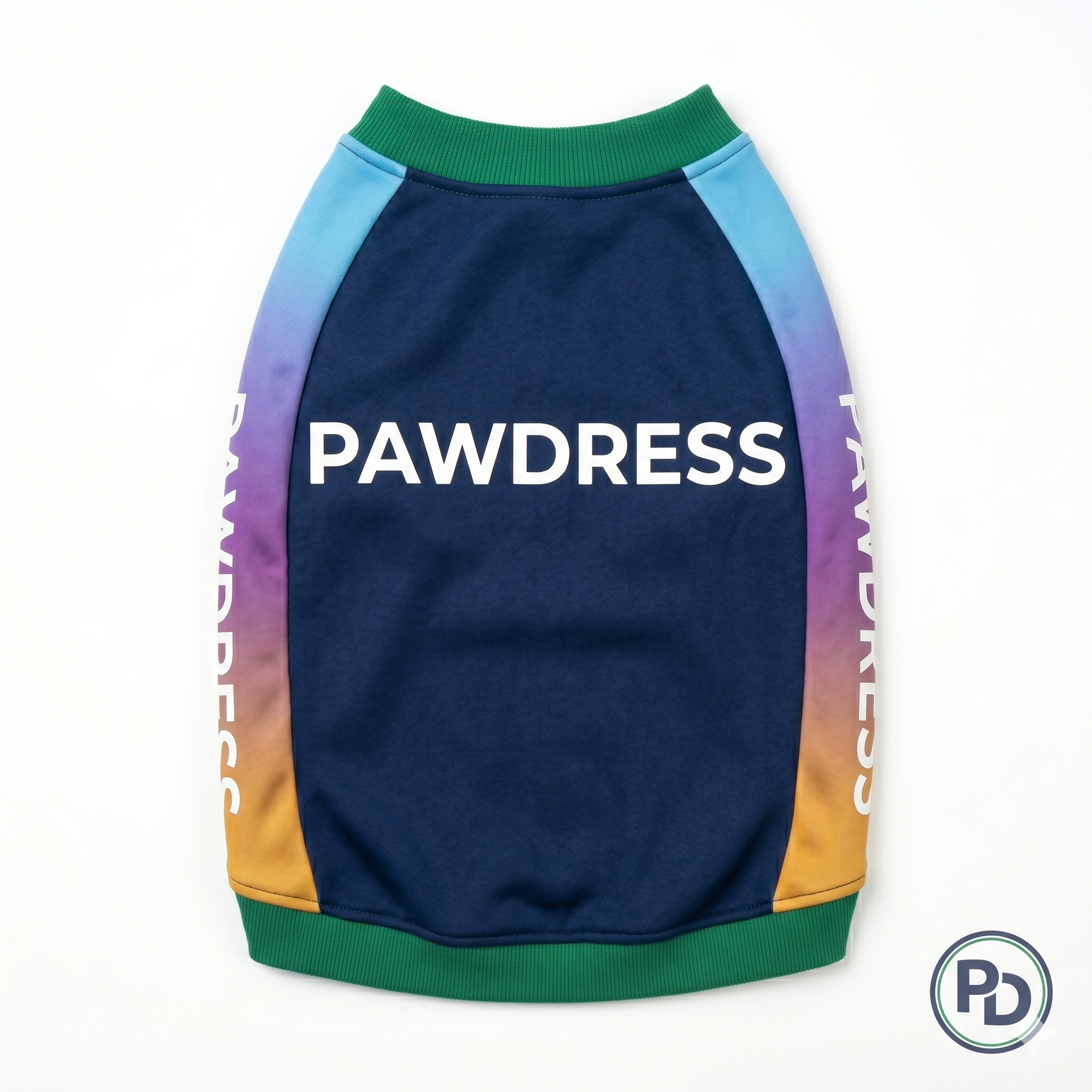 PawDress Rainbow Gradient Sport Hoodie