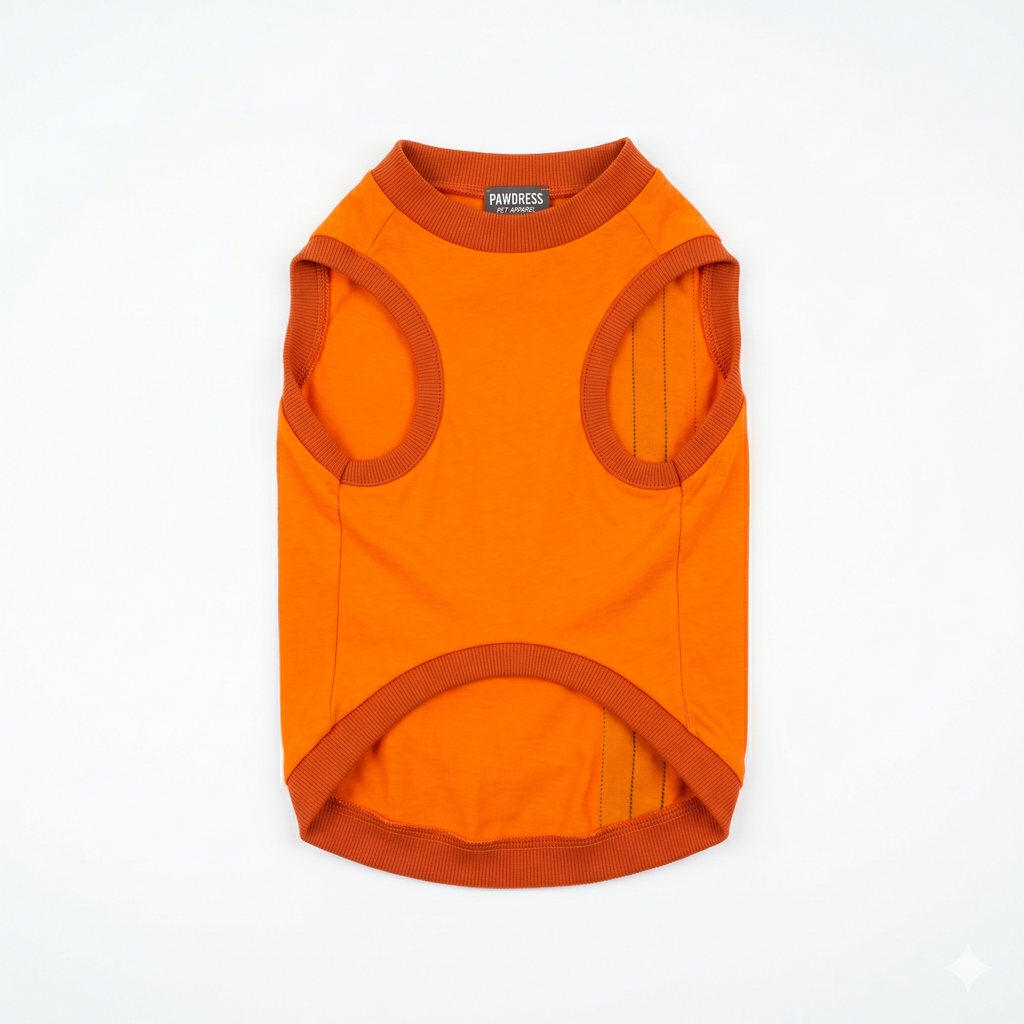 PawDress Sport Vest - Orange Edition