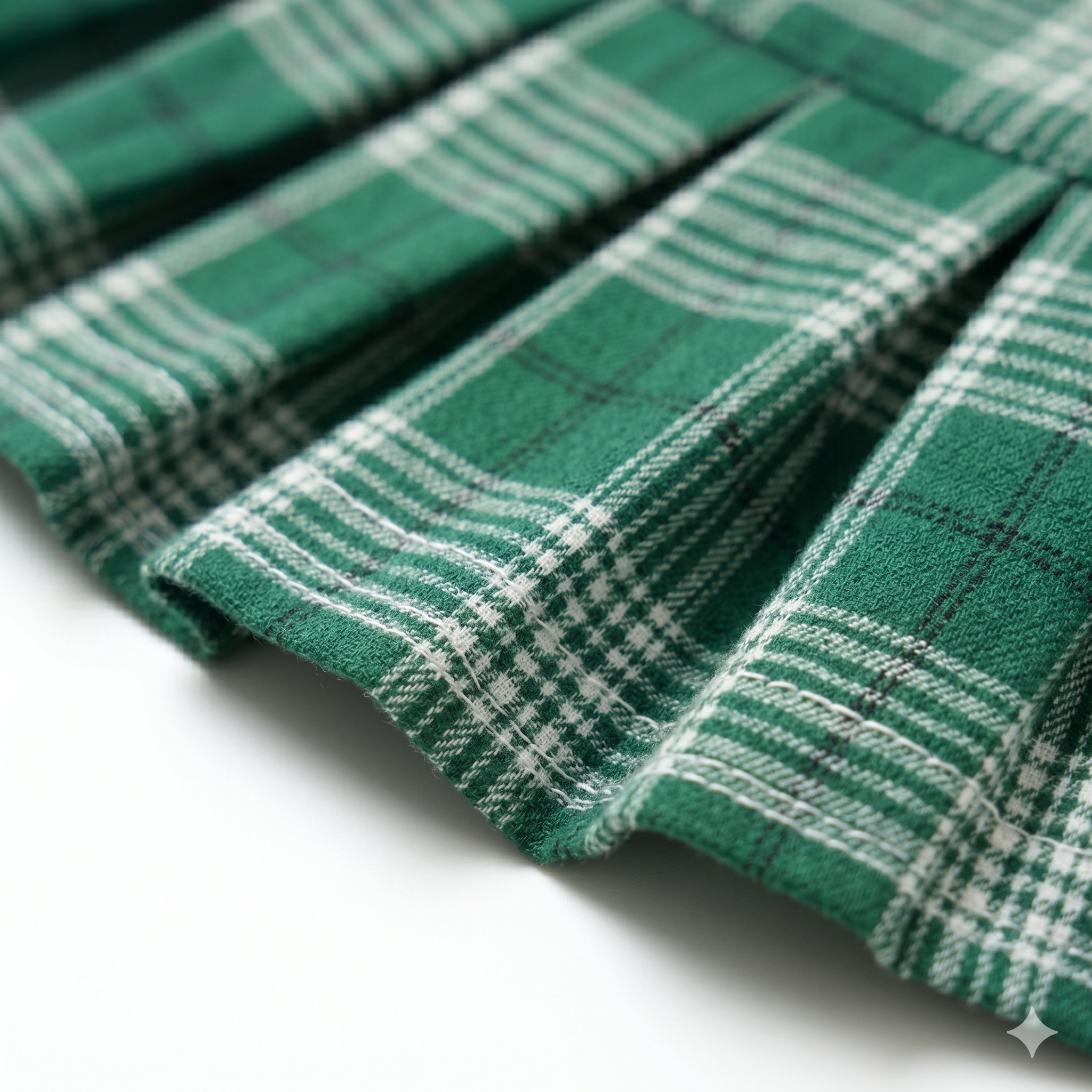 PawDress Plaid Bow Pleated Dress