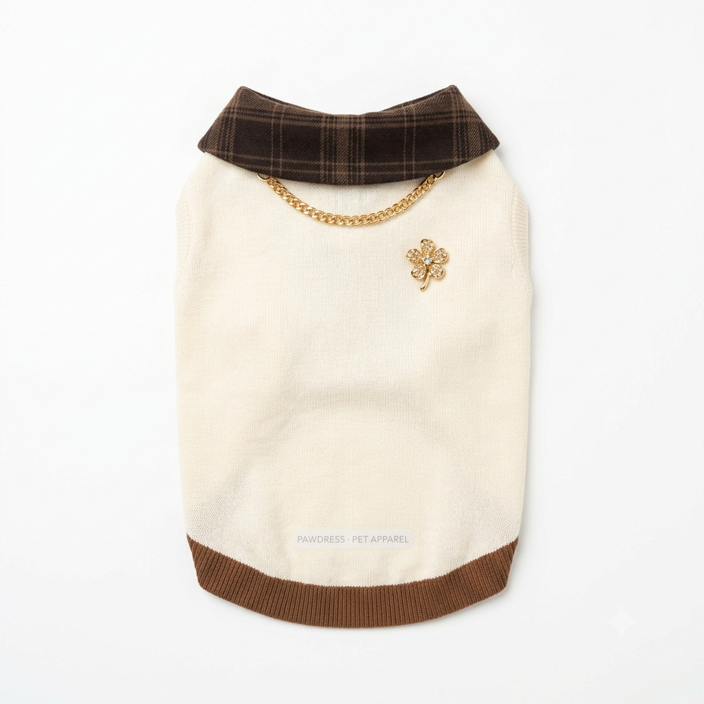 PawDress Yacht Club Knit Vest