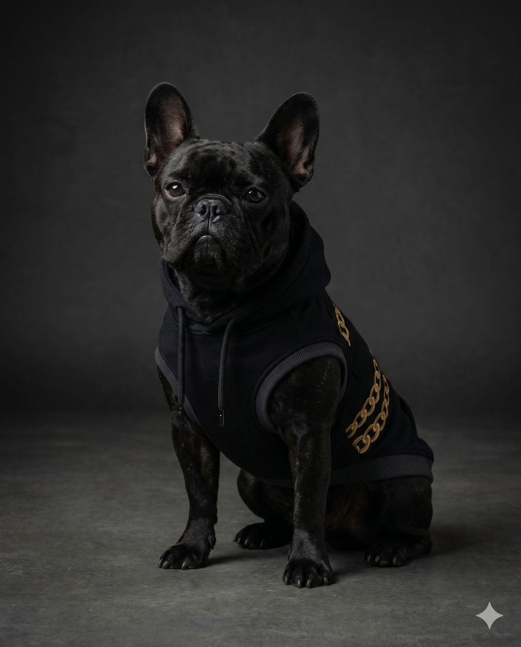 PawDress PAW Gold Chain Luxury Hoodie