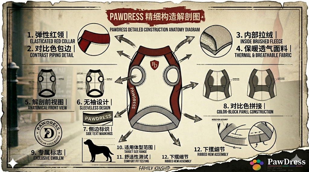 PawDress Classic Sport Vest