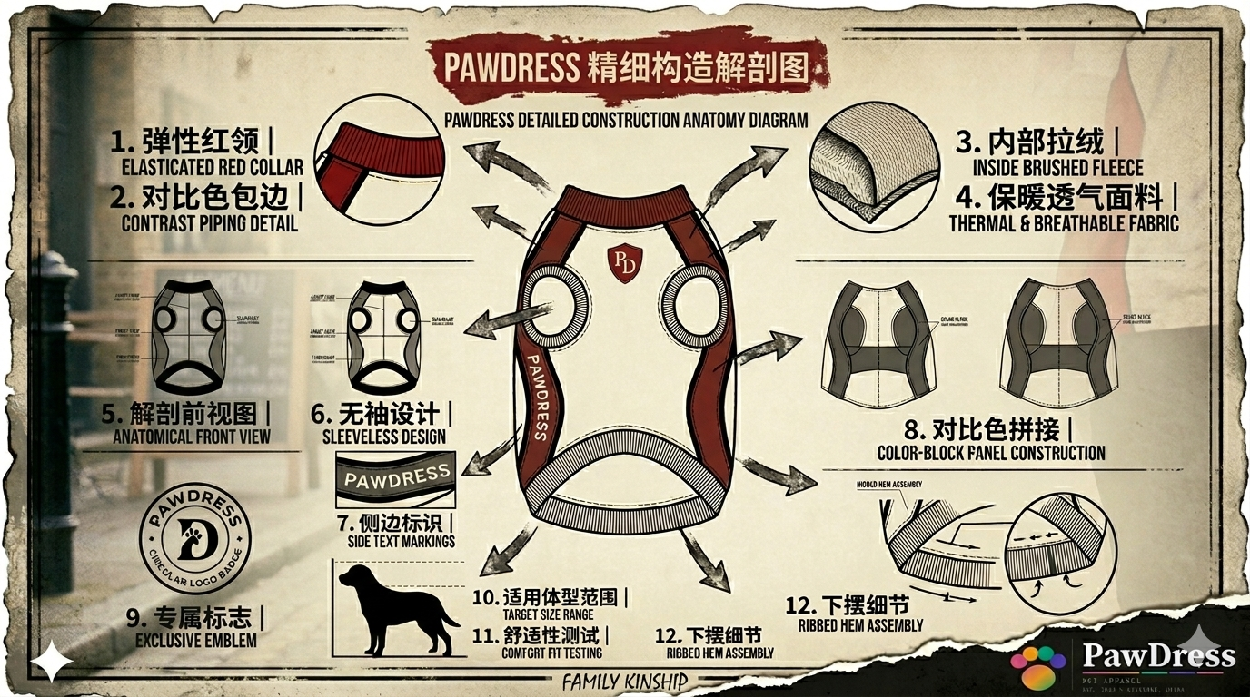 PawDress Classic Sport Vest