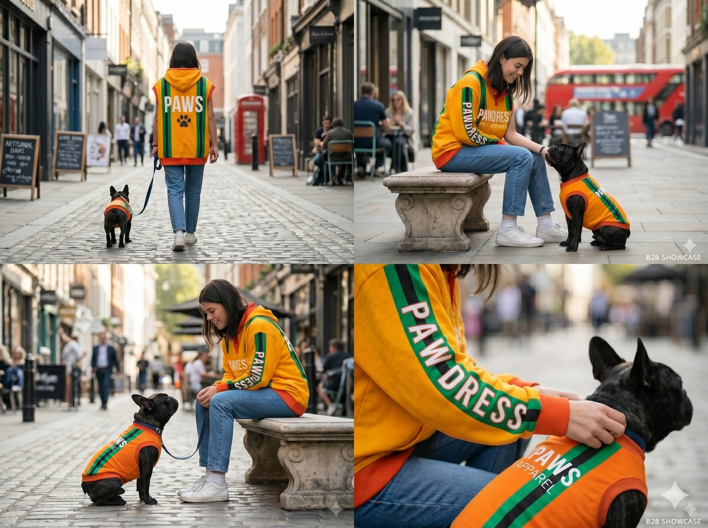 PawDress Sport Vest - Orange Edition